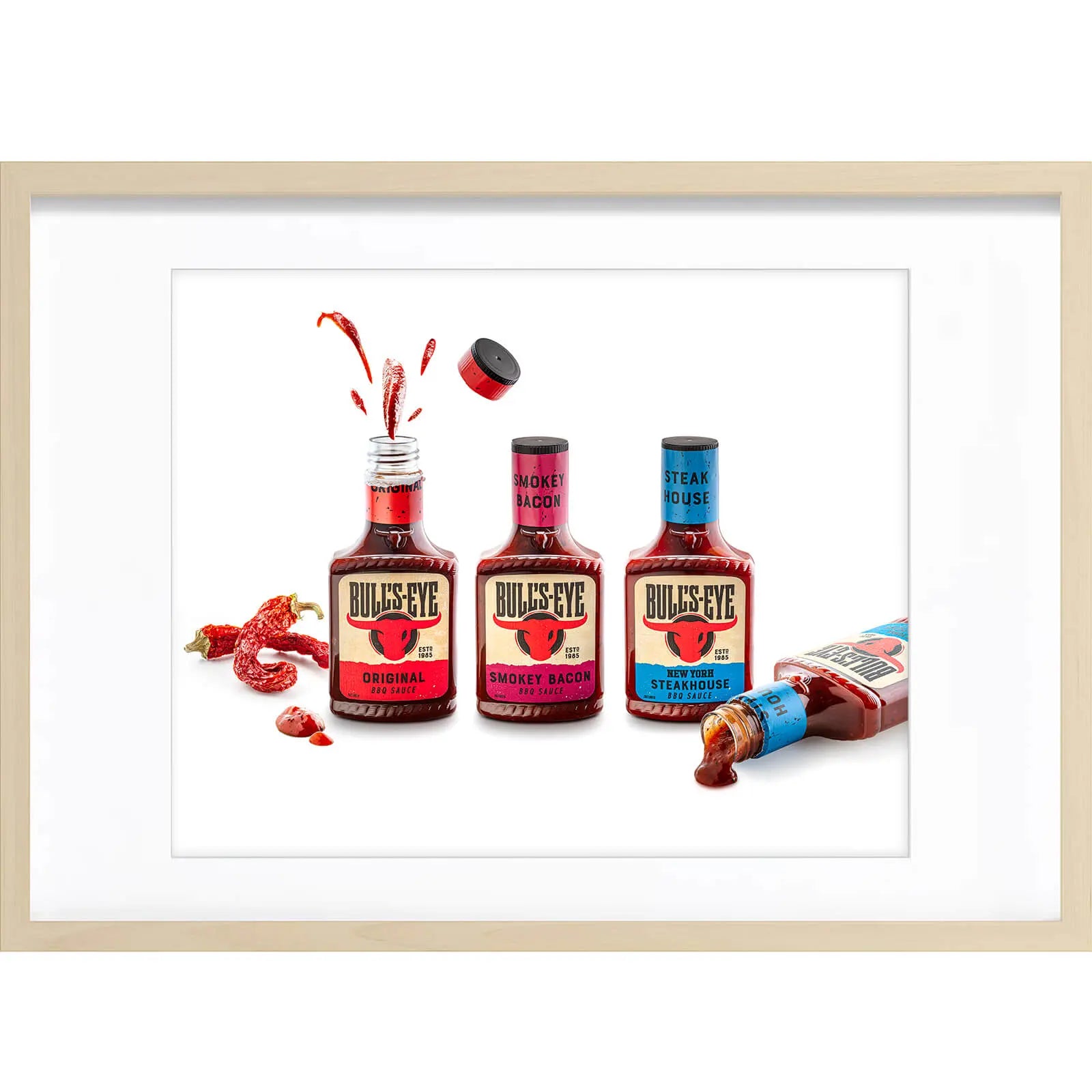 " Bull's-Eye Sauces " PHOTO GALERIE